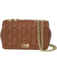 Roberto Cavalli - Shoulder Bag With Chain Strap Cchb0195 - Lyst