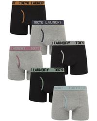 Tokyo Laundry - Cotton 6-Pack Boxers - Lyst