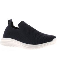 FOCUS BY SHANI - Knitted Trainers Annika Slip On Textile - Lyst