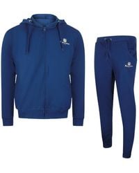 Aquascutum - Zip-Up Hoodie And Track Pants Set Cotton - Lyst