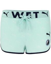 PUMA - X Rihanna Fenty Terrycloth Dolphin Shorts Cotton - Lyst