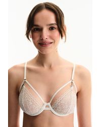 Penti - Broken Underwired Lace Bra - Lyst