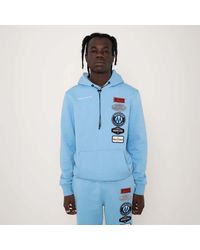 Mercier - Hybrid Badge Hoodie - Lyst
