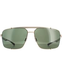 Porsche Design - Zonnebril P8919 B Licht Goud Zwart Groen - Lyst