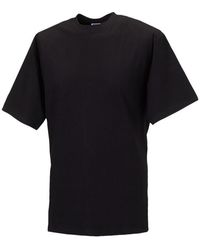 Russell - Organic Short-Sleeved T-Shirt Cotton - Lyst