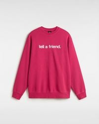 Vans - Tell A Friend Fit Loose Crew - Lyst