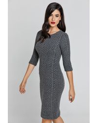 Conquista - Jacquard Dress By - Lyst