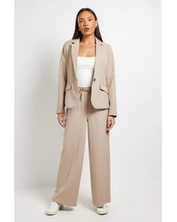 PRINCIPLES - Draw Cord Elastic Waist Trouser - Lyst