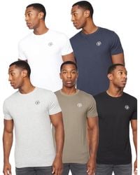 Henleys - Calyer T-Shirt (Pack Of 5) (Multicoloured) - Lyst