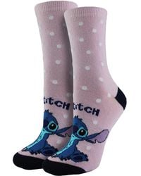 Disney - Stitch Socks - Lyst