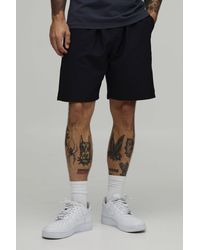 BoohooMAN - Relaxed Fit Elasticated Tech Shorts - Lyst