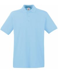 Fruit Of The Loom - Premium Short Sleeve Polo Shirt - Lyst