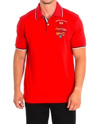 La Martina - Short Sleeve Polo Tmp312-Js303 - Lyst