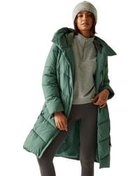 Regatta - Nurie Longline Hooded Warm Winter Quilted Padded Jacket Coat - Lyst