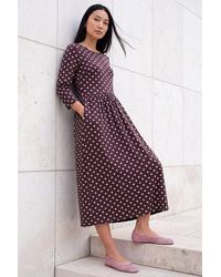 Roman - Polka Dot Print Pocket Dress - Lyst