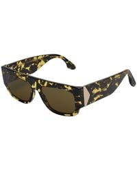 Victoria Beckham - Rectangular Sunglasses Vb666S - Lyst