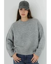 Hiccup - Thick Crew Neck Extra Soft Touch Sweater - Lyst