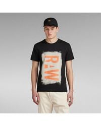 G-Star - G-Star Raw Painted Raw Graphic T-Shirt - Lyst