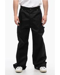Off-White c/o Virgil Abloh - Nylon Carpenter-broek Met Riemlussen In Zwart - Lyst