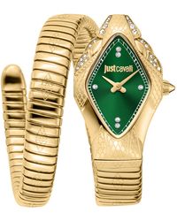 Just Cavalli - Snake 316L Stainless Steel Watch - Lyst