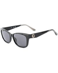 Guess - Black Resin Sunglasses - Lyst