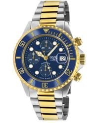 Gevril - 4151A Wall Street Chronograph Swiss Automatic Eta Valjoux 7750 Dial Watch - Lyst