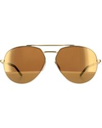 Smith - Aviator Mirror Chromapop Sunglasses Metal - Lyst