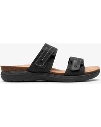 Clarks - April Dusk Interest Sandals - Lyst