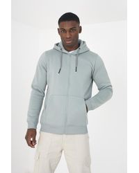 Brave Soul - Zip Through Hoodie - Lyst