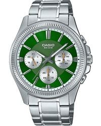 G-Shock - Collection Watch Mtp-1375Pd-3Avef Stainless Steel - Lyst