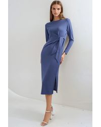 Hiccup - Modal Touch Slit Dress - Lyst