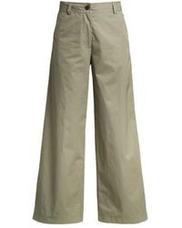 Parajumpers - Amazonas Sage Wide Flared Trousers - Lyst