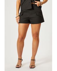MissPap - Pocket Front Micro Short Co Ord - Lyst