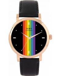 Toff London - Tlws-2959 38Mm Pride Linear Batons Watch - Lyst