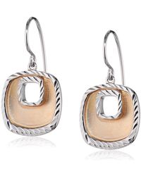 Orphelia - Dames 925 Sterling Zilveren Dangle Oorringen - Lyst