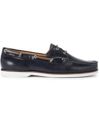 KG by Kurt Geiger Suede Venice Slip On Boat Shoes in Blue for Men Lyst UK