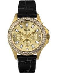 Timex - Kaia Zwarte Horloge Tw2W10900 - Lyst