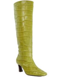 Dune - Selinni Leather Knee High Boots - Lyst