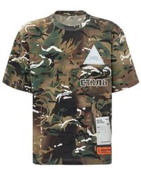 Heron Preston - Camouflage T -shirt - Lyst