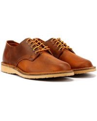 Red Wing - Weekender Oxford Rough & Tough Leather Copper Lace-Up Shoes - Lyst