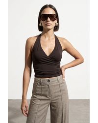 Dilvin - Nylon Elastaan Blouse - Lyst