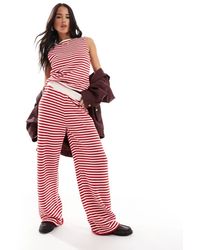 ASOS - Knitted Wide Leg Trouser Co-Ord - Lyst