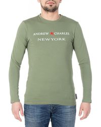 Andrew Charles by Andy Hilfiger - Ls T-Shirt Ts160 031002 Selma Cotton - Lyst