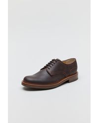 Chapman & Moore - Plain Derby Country Leather Choco Shoes - Lyst