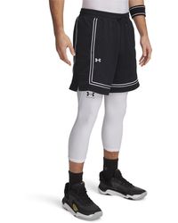 Under Armour - Baseline Bermuda Shorts With Elasticated Waistband - Lyst
