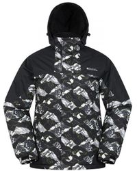 Mountain Warehouse - Shadow Ii Printed Ski Jacket (houtskool/wit) - Lyst
