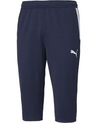 PUMA - Teamliga Training Three Quarterpants Tracksuit Bottom - Lyst