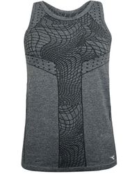Diadora - Seamless Tank Top Tight Gym Running Vest 170380 C2815 - Lyst