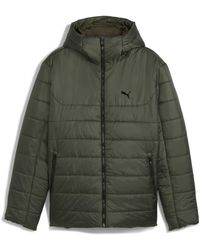 PUMA - Essentials Insulated Warmcell Water Repellent Hooded Padded Puffer Jacket - Lyst