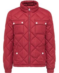 Dreimaster - Winter Blouson Rood - Lyst